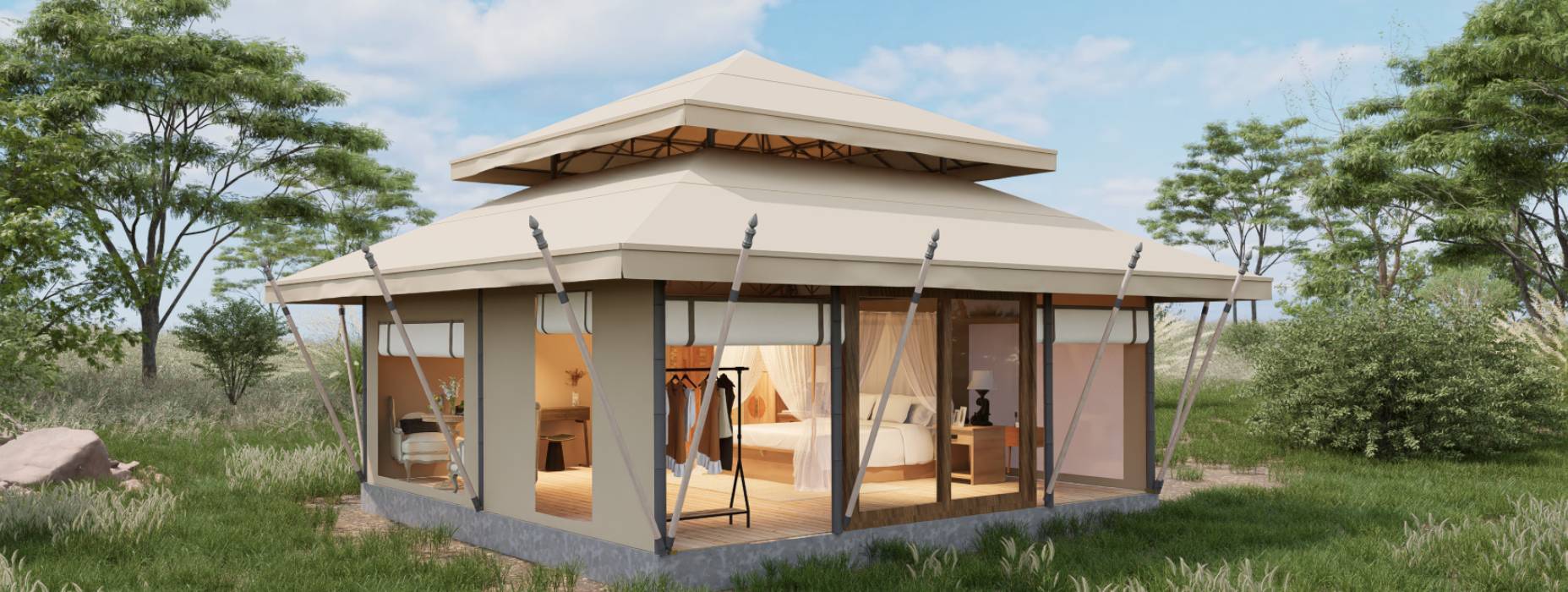 启东市户外野奢帐篷